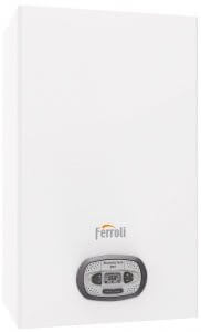 ferroli caldaia ferroli a condensazione bluehelix tech rrt 30 h solo riscaldamento metano o gpl completa di kit scarico fumi novita