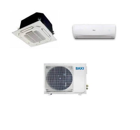 baxi climatizzatore condizionatore baxi dual split inverter cassetta 9000 lsgnk25 xm moonlight 12000 lsgnw35 con lsgt50 2m ean 8059657006899