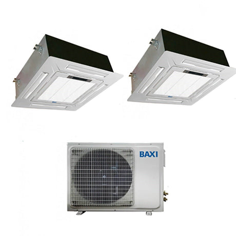 baxi climatizzatore condizionatore baxi dual split inverter cassetta 90009000 con lsgt50 2m 99 r 32 ean 8059657006905