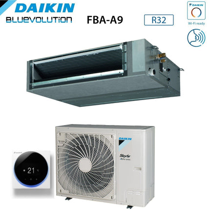 Climatizzatore Condizionatore Daikin Bluevolution Canalizzato Canalizzabile Media Prevalenza 24000 Btu Fba71a + Rzag71nv1 Monofase R-32 Wi-Fi Optional Classe A++/A+ - CaldaieMurali