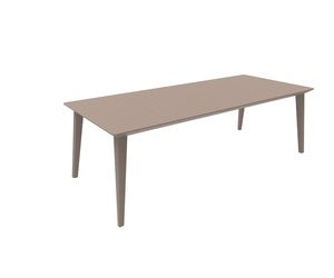 allibert tavolo allibert lima estensibile 160240 cm colore cappuccino