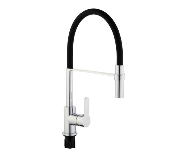 ambra rubinetterie monocomando lavello ambra con doccia estraibile modello vega cromato codice vega2 0160 ean 8054602005262