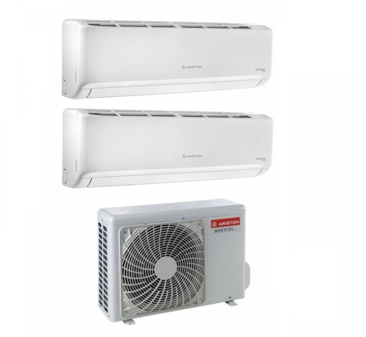 ariston climatizzatore condizionatore ariston dual split inverter serie alys plus 1212 con dual 50xd0 o r 32 wi fi optional 1200012000 ean 8059657006769