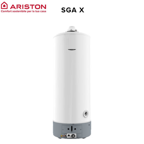 ariston scaldabagno a gas a camera aperta ariston con accumulo sga x 300 metano 3211118 low nox