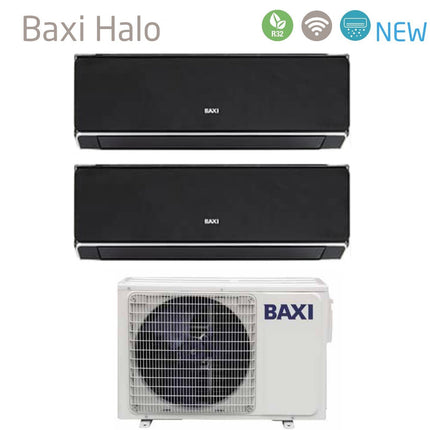 immagine-1-baxi-climatizzatore-condizionatore-baxi-dual-split-inverter-serie-halo-nero-912-con-lsgt40-2m-r-32-wi-fi-integrato-900012000-ean-8059657007094