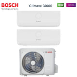 bosch climatizzatore condizionatore bosch dual split inverter serie climate 3000i 99 con ms 18 oue r 32 wi fi optional 90009000 ean 8059657007209