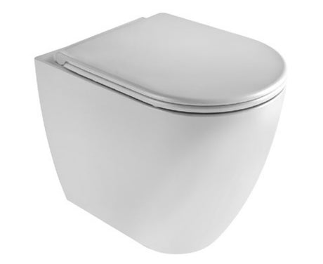 ceramica azzurra vaso wc azzurra filo muro serie comoda tipo di scarico a parete completo di kit fissaggiocoprivaso ean 8059173995776