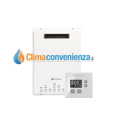 chaffoteaux scaldabagno a gas chaffoteaux avenir plus lnx outdoor 16 litri low nox gpl