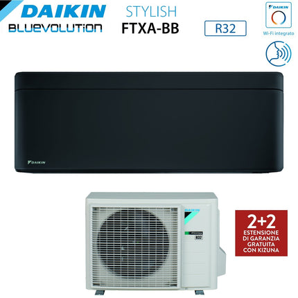 immagine-1-daikin-climatizzatore-condizionatore-daikin-bluevolution-inverter-serie-stylish-total-black-15000-btu-ftxa42bb-r-32-wi-fi-integrato-classe-a-colore-nero-garanzia-italiana-ean-8059657003546
