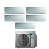 daikin climatizzatore condizionatore daikin bluevolution penta split inverter serie emura white iii 9991212 con 5mxm90n r 32 wi fi integrato 9000900090001200012000 colore bianco garanzia italiana