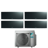 daikin climatizzatore condizionatore daikin bluevolution quadri split inverter serie emura black iii 77715 con 4mxm68n r 32 wi fi integrato 70007000700015000 colore nero garanzia italiana