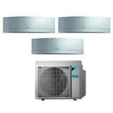 daikin climatizzatore condizionatore daikin bluevolution trial split inverter serie emura silver 777 con 3mxm52n r 32 wi fi integrato 700070007000 colore argento garanzia italiana