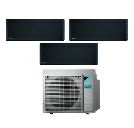 daikin climatizzatore condizionatore daikin bluevolution trial split inverter serie stylish total black 7718 con 3mxm52n r 32 wi fi integrato 7000700018000 colore nero garanzia italiana