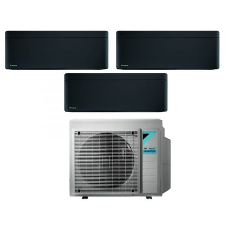 daikin climatizzatore condizionatore daikin bluevolution trial split inverter serie stylish total black 9912 con 3mxm68n r 32 wi fi integrato 9000900012000 colore nero garanzia italiana