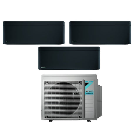 daikin climatizzatore condizionatore daikin bluevolution trial split inverter serie stylish total black 9918 con 3mxm68n r 32 wi fi integrato 9000900018000 colore nero garanzia italiana