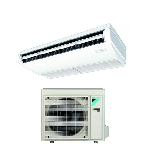 daikin climatizzatore condizionatore daikin pensile a soffitto dc inverter 18000 btu fha50a r 32 wi fi optional con comando a filo garanzia italiana