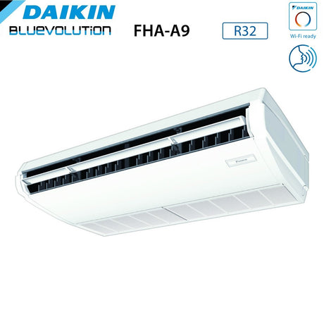 daikin unita interna daikin bluevolution pensile a soffitto 18000 btu fha50a r 32 wi fi optional