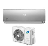diloc climatizzatore condizionatore diloc inverter serie jessica silver 18000 btu d jessica 18000slv r 32 wi fi integrato argento classe aa