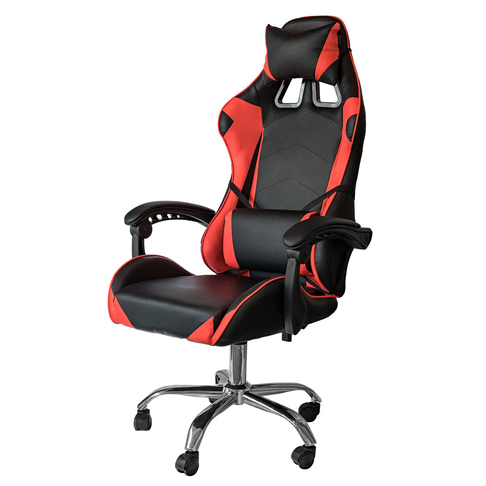 Estoril sedia poltrona ufficio gaming ergonomica racing cuscino lombare