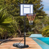 easycomfort easycomfort canestro portatile per bambini altezza regolabile 160 180cm e base riempibile ean 8054144134079