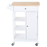 easycomfort easycomfort carrello da cucina con cassetto antina e 3 ripiani aperti in legno bianco 66 x 395 x 865 cm ean 8054111845885