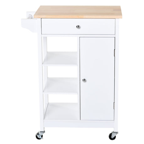 easycomfort easycomfort carrello da cucina con cassetto antina e 3 ripiani aperti in legno bianco 66 x 395 x 865 cm ean 8054111845885
