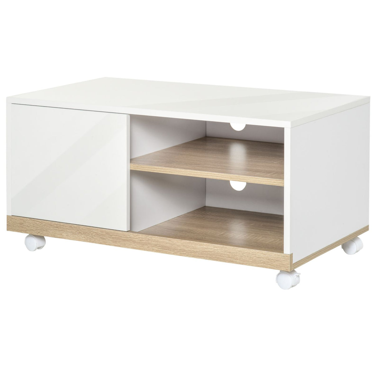 easycomfort easycomfort carrello porta tv con 1 anta e vani aperti mobile per tv fino 42 ean 8054111847254