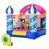 easycomfort easycomfort castello gioco gonfiabile gigante per bambini con gonfiatore ean 8055776914787