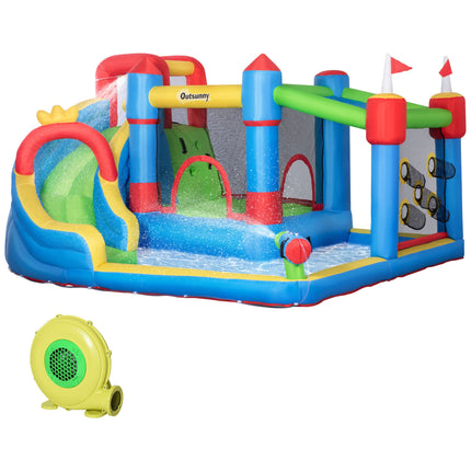 immagine-1-easycomfort-easycomfort-castello-gonfiabile-per-bambini-con-scivolo-trampolino-e-piscina-390x300x197cm