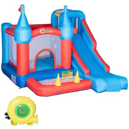 immagine-1-easycomfort-easycomfort-castello-gonfiabile-per-bambini-con-scivolo-trampolino-piscina-e-parete-da-arrampicata-333x280x210cm