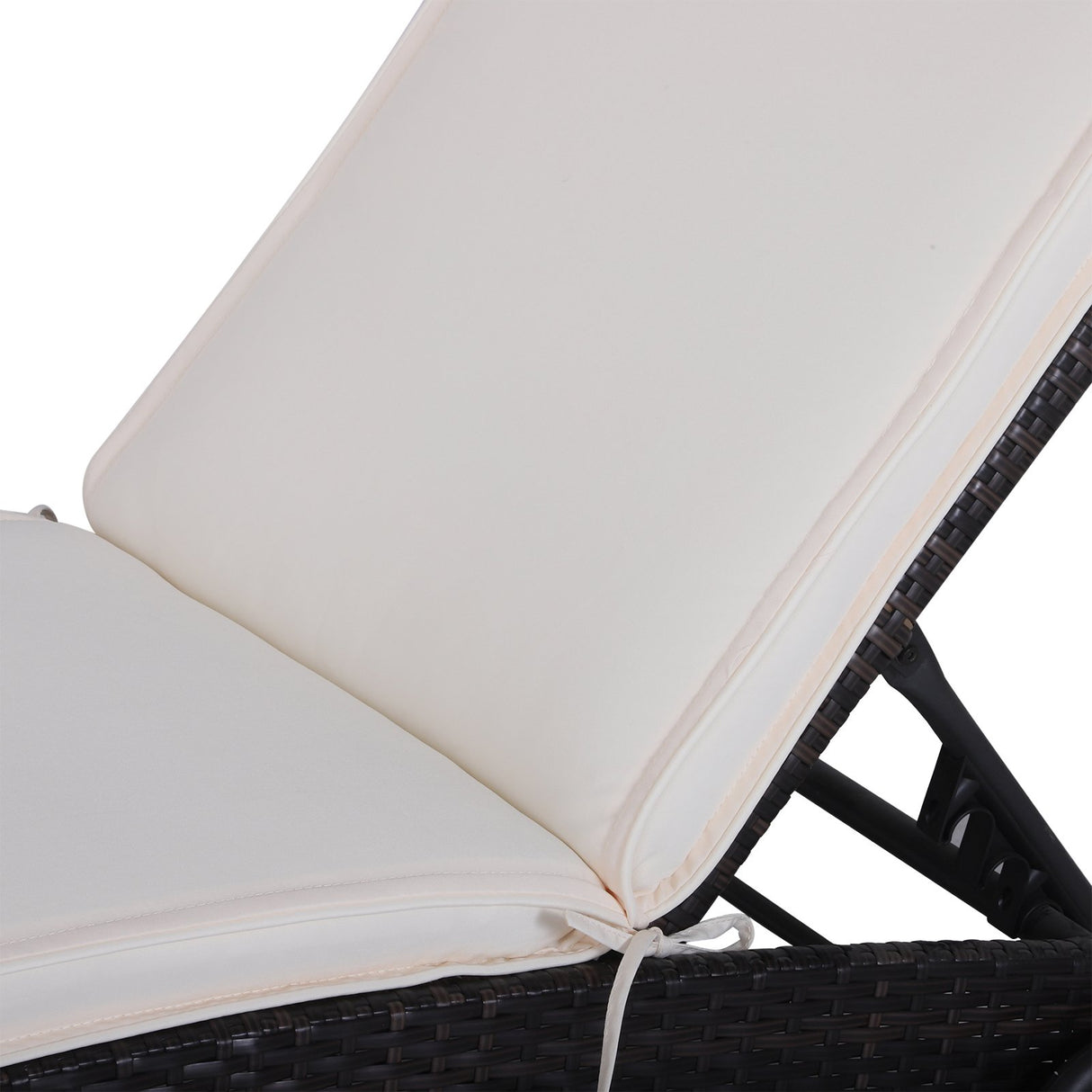 easycomfort easycomfort cuscino per sdraio lettino prendisole da giardino bianco crema 198x53x5cm ean 8054111845670