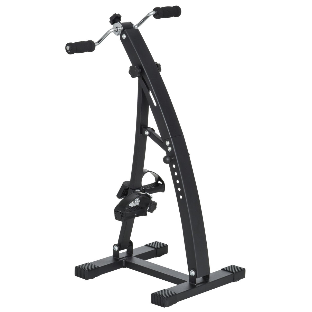 easycomfort easycomfort cyclette fitness in acciaio schermo a led altezza e resistenza regolabile nero ean 8054111842433