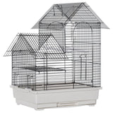 easycomfort easycomfort gabbia per uccelli in metallo con maniglia vassoio estraibile e altalena ean 8054111847865