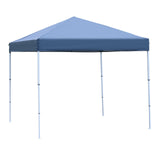 easycomfort easycomfort gazebo pieghevole rivestimento in oxford con corde e picchetti blu 2 5 x 2 5 m ean 8054144136479