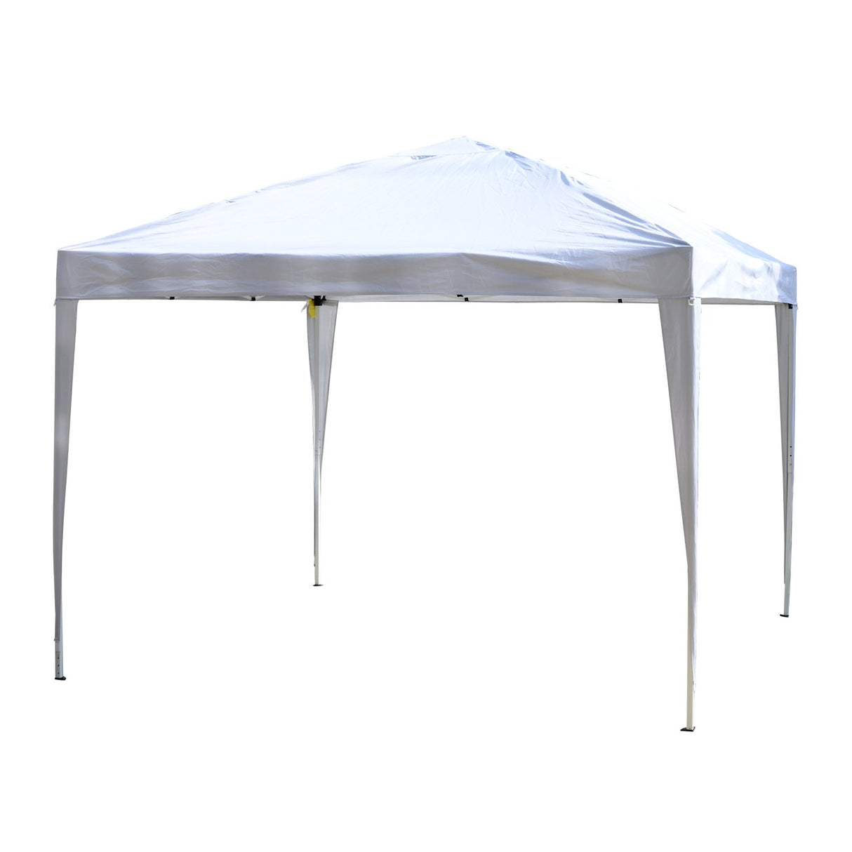easycomfort easycomfort gazebo struttura in acciaio pieghevole rivestimento tessuto oxford bianco 3x3m ean 8054144132853