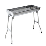 easycomfort easycomfort griglia barbecue portatile e pieghevole in acciaio inox 73x33x71cm ean 8054111848435