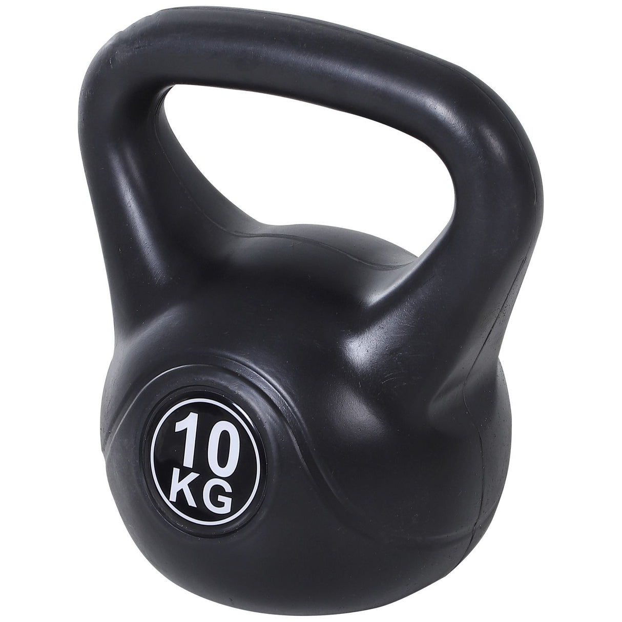 easycomfort easycomfort kettlebell 10 kg per allenamento cross training nero ean 8054111840057