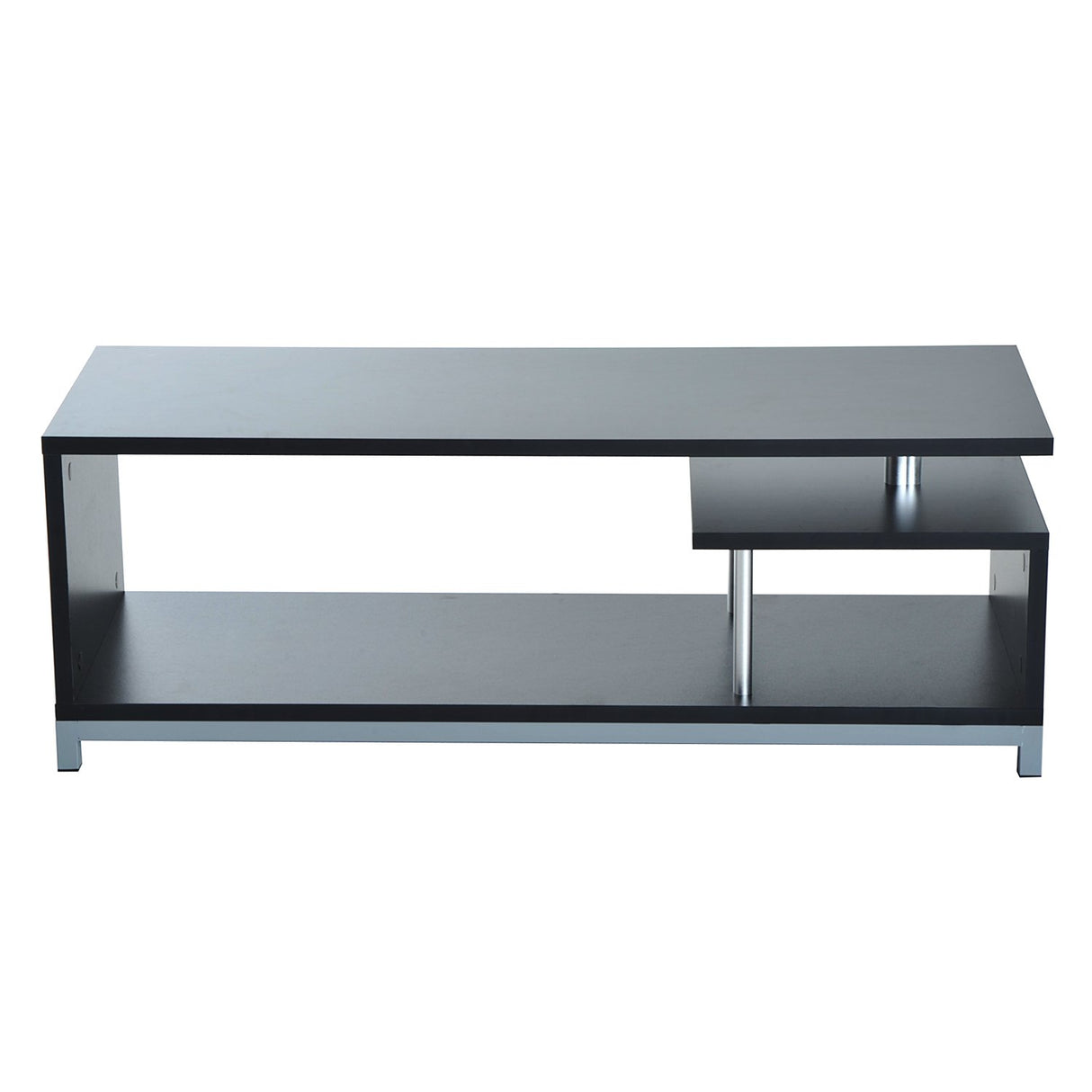 easycomfort easycomfort mobile porta tv in legno nero 114x40x40 5cm ean 8054144135830