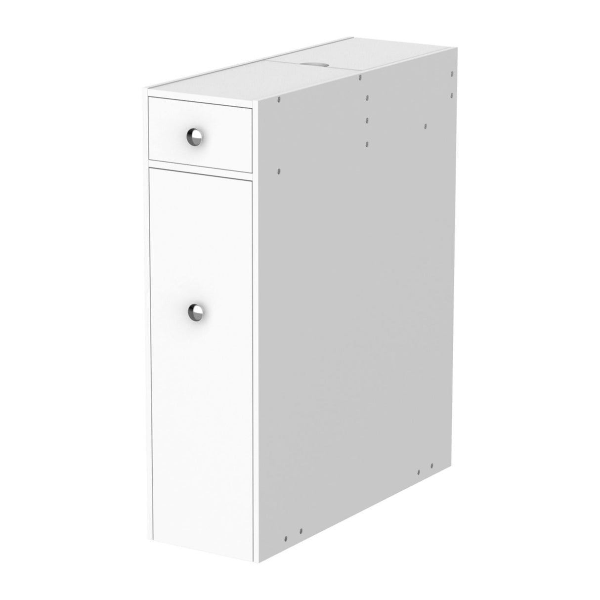 easycomfort easycomfort mobiletto a colonna per bagno bianco 17x48x58cm ean 8054111844680