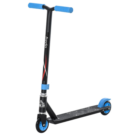 easycomfort easycomfort monopattino con freno posteriore in metallo e alluminio 64 5x37x76cm nero