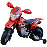 easycomfort easycomfort moto da cross elettrica per bambini di 3 anni moto giocattolo 10952 270 5cm rosso