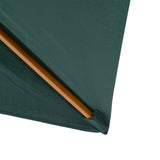 easycomfort easycomfort ombrellone parasole impermeabile in legno 2x 3x 25m verde ean 8054111843447