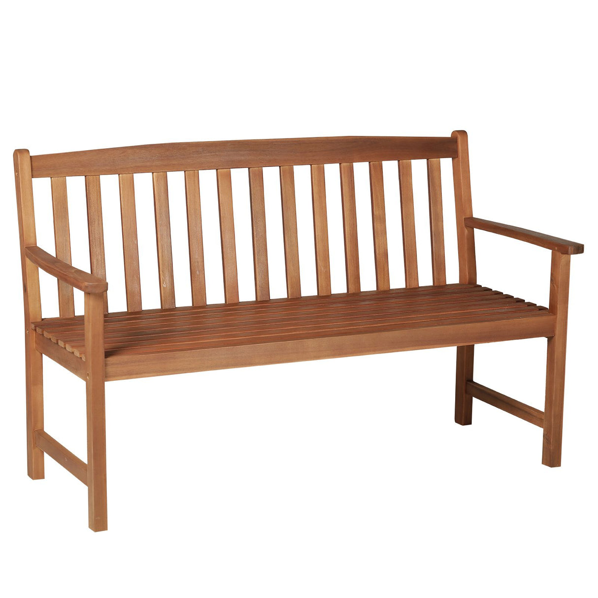 easycomfort easycomfort panchina da giardino terrazzo a 2 posti in legno marrone 145 x 66 x 89 cm ean 8055776910949