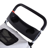 easycomfort easycomfort passeggino per animali domestici pieghevole carrello per cani grigio 75 x 45 x 97cm ean 8054111848657