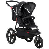 easycomfort easycomfort passeggino pieghevole per bambini 0 36 mesi con tettuccio regolabile e cesto portaoggetti 128x58x106 cm nero