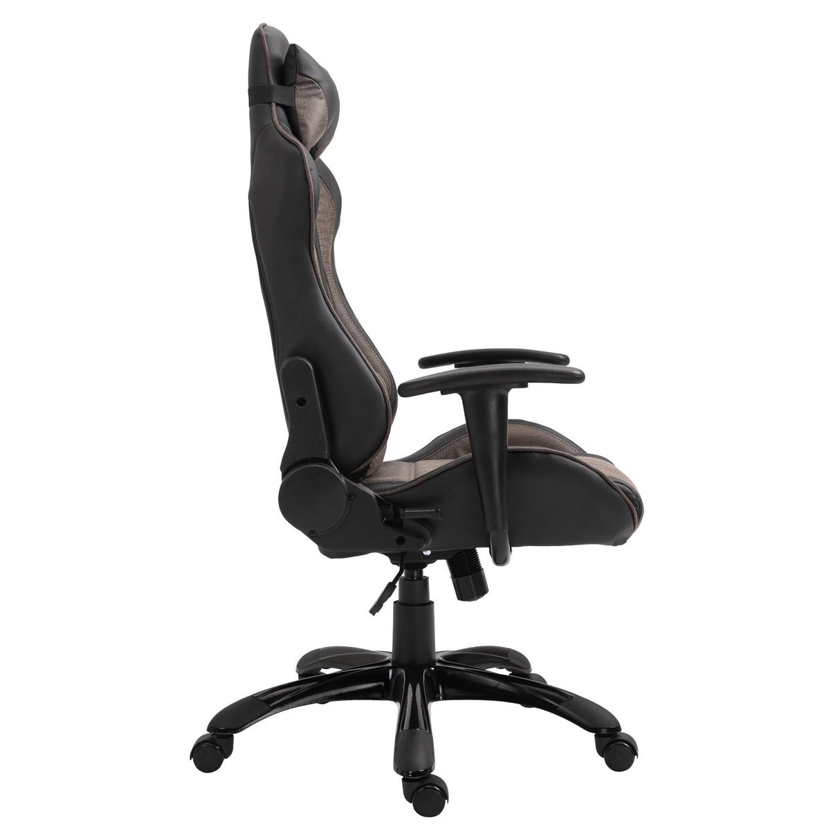 easycomfort easycomfort poltrona da gaming e ufficio con schienale alto ergonomico marrone e nero ean 8054144135403