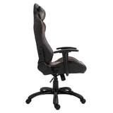 easycomfort easycomfort poltrona da gaming e ufficio con schienale alto ergonomico marrone e nero ean 8054144135403