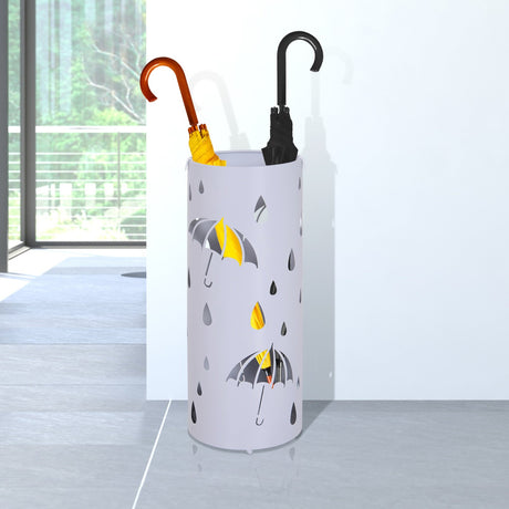 easycomfort easycomfort portaombrelli in metallo lavorazione ombrelli con salvagoccia grigio chiaro ean 8054111846950