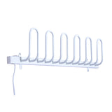 easycomfort easycomfort radiatore asciuga scarpe elettrico da parete in lega di alluminio bianco l86w11h23 5cm ean 8054111847360