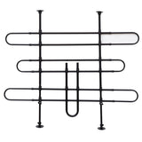 easycomfort easycomfort rete divisoria pieghevole per auto dimensioni universali per cani e animali domestici in metallo e pvc nero ean 8054111844215